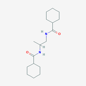 N,N'-(propane-1,2-diyl)dicyclohexanecarboxamide