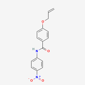 N-(4-nitrophenyl)-4-prop-2-enoxybenzamide