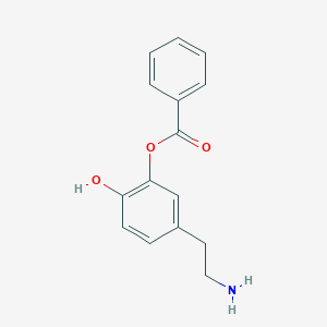 molecular formula C15H15NO3 B039993 3-Benzoyl dopamine CAS No. 119304-28-8