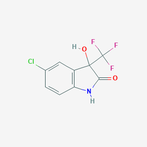 5-Chloro-3-hydroxy-3-(trifluoromethyl)indolin-2-one