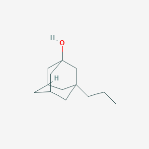 molecular formula C13H22O B399948 3-Propyl-1-adamantanol 