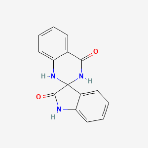 Spiro[1,2,3-trihydroquinazoline-2,3'-indoline]-4,12-dione