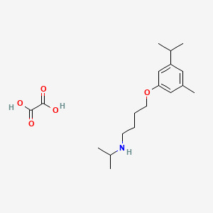 N-isopropyl-4-(3-isopropyl-5-methylphenoxy)-1-butanamine oxalate