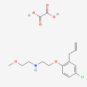 [2-(2-allyl-4-chlorophenoxy)ethyl](2-methoxyethyl)amine oxalate