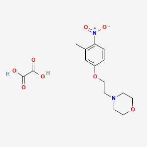 4-[2-(3-methyl-4-nitrophenoxy)ethyl]morpholine oxalate