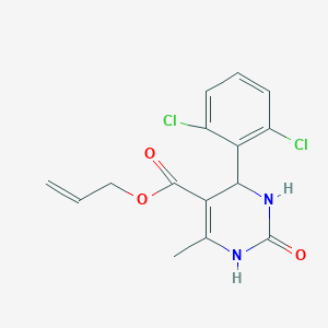 Prop-2-en-1-yl 4-(2,6-dichlorophenyl)-6-methyl-2-oxo-1,2,3,4-tetrahydropyrimidine-5-carboxylate