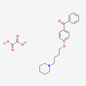 phenyl{4-[4-(1-piperidinyl)butoxy]phenyl}methanone oxalate