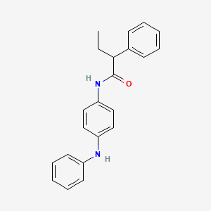 N-(4-anilinophenyl)-2-phenylbutanamide