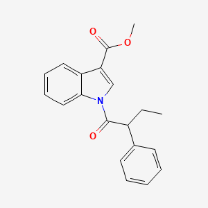 Methyl 1-(2-phenylbutanoyl)indole-3-carboxylate