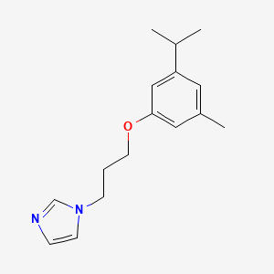 1-[3-(3-isopropyl-5-methylphenoxy)propyl]-1H-imidazole