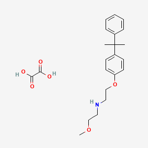 (2-methoxyethyl){2-[4-(1-methyl-1-phenylethyl)phenoxy]ethyl}amine oxalate