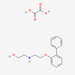 2-{[2-(2-biphenylyloxy)ethyl]amino}ethanol ethanedioate (salt)