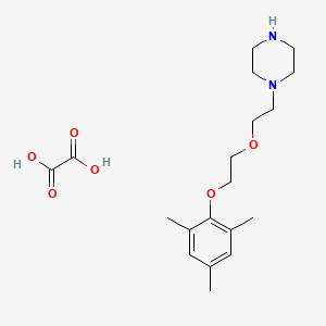 1-{2-[2-(mesityloxy)ethoxy]ethyl}piperazine oxalate