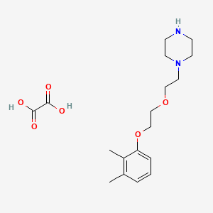 1-{2-[2-(2,3-dimethylphenoxy)ethoxy]ethyl}piperazine oxalate