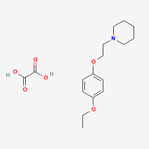 1-[2-(4-ethoxyphenoxy)ethyl]piperidine oxalate