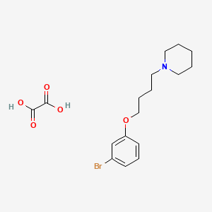 1-[4-(3-bromophenoxy)butyl]piperidine oxalate