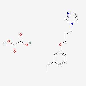 1-[3-(3-ethylphenoxy)propyl]-1H-imidazole oxalate