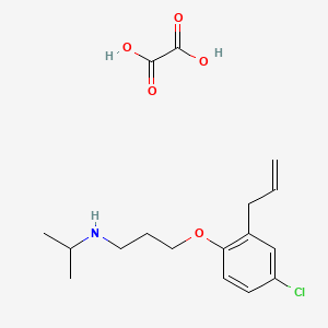 [3-(2-allyl-4-chlorophenoxy)propyl]isopropylamine oxalate