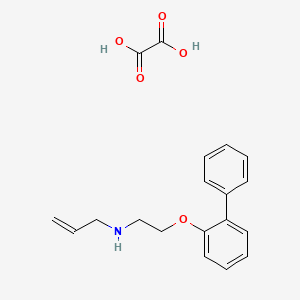 N-[2-(2-biphenylyloxy)ethyl]-2-propen-1-amine oxalate