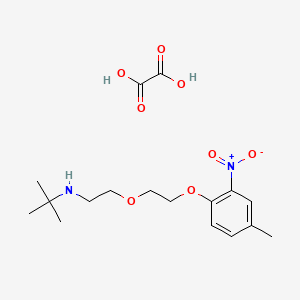 tert-butyl{2-[2-(4-methyl-2-nitrophenoxy)ethoxy]ethyl}amine oxalate