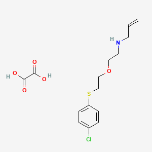 N-(2-{2-[(4-chlorophenyl)thio]ethoxy}ethyl)-2-propen-1-amine oxalate