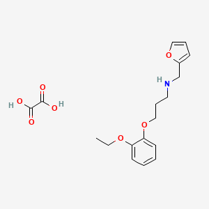 [3-(2-ethoxyphenoxy)propyl](2-furylmethyl)amine oxalate