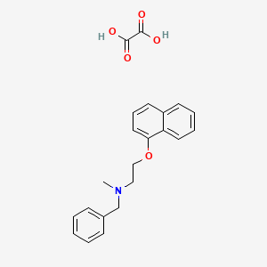 N-benzyl-N-methyl-2-(1-naphthyloxy)ethanamine oxalate