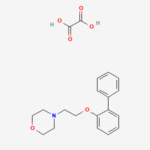 4-[2-(2-biphenylyloxy)ethyl]morpholine oxalate