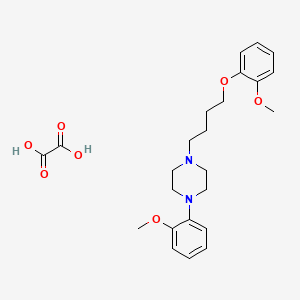 1-[4-(2-methoxyphenoxy)butyl]-4-(2-methoxyphenyl)piperazine oxalate