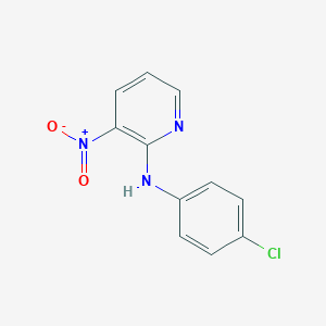molecular formula C11H8ClN3O2 B400201 N-(4-chlorophenyl)-3-nitropyridin-2-amine CAS No. 26820-72-4