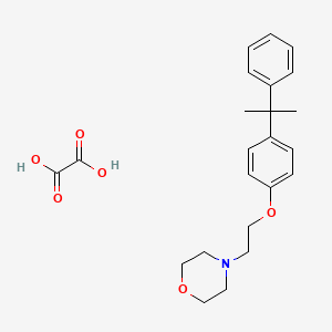 Oxalic acid;4-[2-[4-(2-phenylpropan-2-yl)phenoxy]ethyl]morpholine