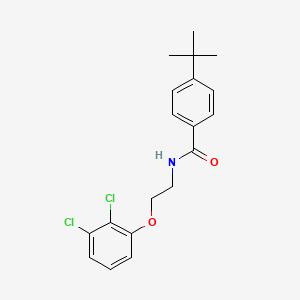 4-tert-butyl-N-[2-(2,3-dichlorophenoxy)ethyl]benzamide