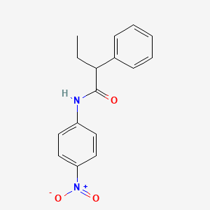 N-(4-nitrophenyl)-2-phenylbutanamide