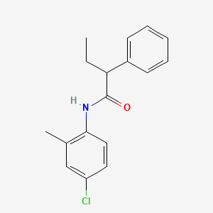 N-(4-chloro-2-methylphenyl)-2-phenylbutanamide