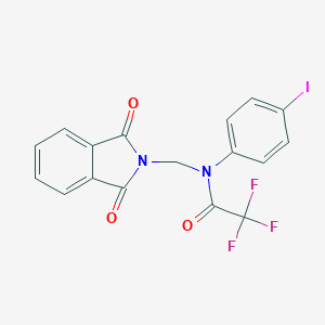 N-[(1,3-dioxo-1,3-dihydro-2H-isoindol-2-yl)methyl]-2,2,2-trifluoro-N-(4-iodophenyl)acetamide
