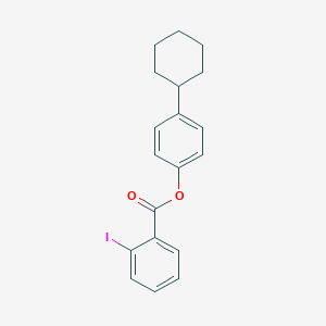 molecular formula C19H19IO2 B400239 4-Cyclohexylphenyl 2-iodobenzoate 