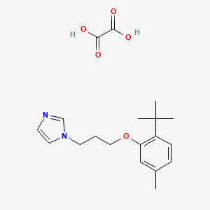 1-[3-(2-tert-butyl-5-methylphenoxy)propyl]-1H-imidazole oxalate