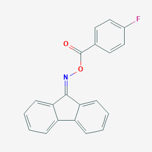 9H-fluoren-9-one O-(4-fluorobenzoyl)oxime