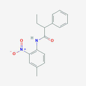 N-(4-methyl-2-nitrophenyl)-2-phenylbutanamide