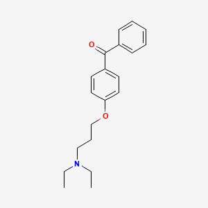 {4-[3-(diethylamino)propoxy]phenyl}(phenyl)methanone