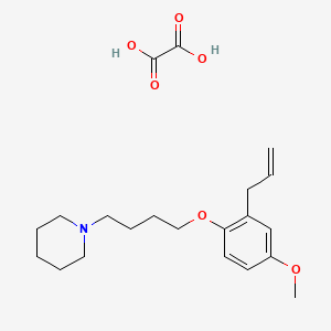 1-[4-(2-allyl-4-methoxyphenoxy)butyl]piperidine oxalate