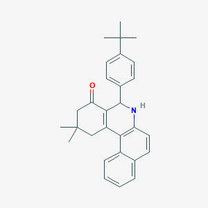 5-(4-tert-butylphenyl)-2,2-dimethyl-2,3,5,6-tetrahydrobenzo[a]phenanthridin-4(1H)-one