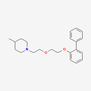 1-{2-[2-(2-biphenylyloxy)ethoxy]ethyl}-4-methylpiperidine