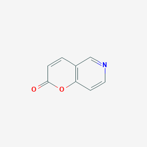 molecular formula C8H5NO2 B040033 2H-pyrano[3,2-c]pyridin-2-one CAS No. 116922-80-6