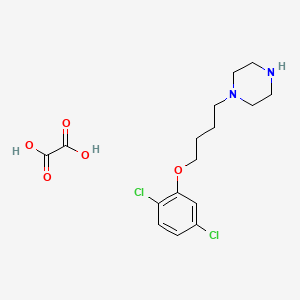 1-[4-(2,5-dichlorophenoxy)butyl]piperazine oxalate