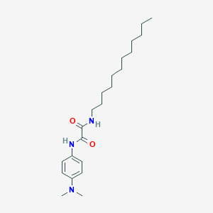 molecular formula C22H37N3O2 B400333 N~1~-[4-(dimethylamino)phenyl]-N~2~-dodecylethanediamide 