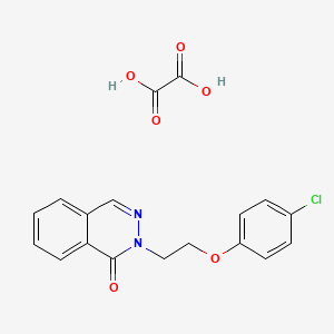 2-[2-(4-chlorophenoxy)ethyl]-1(2H)-phthalazinone oxalate