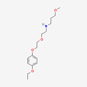 N-[2-[2-(4-ethoxyphenoxy)ethoxy]ethyl]-3-methoxypropan-1-amine