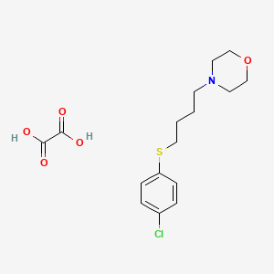 4-{4-[(4-chlorophenyl)thio]butyl}morpholine oxalate