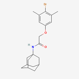 N-1-adamantyl-2-(4-bromo-3,5-dimethylphenoxy)acetamide